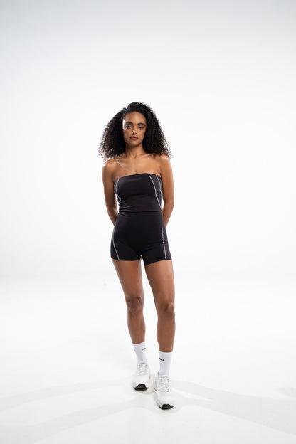 Ebony Edge Mini Shorts